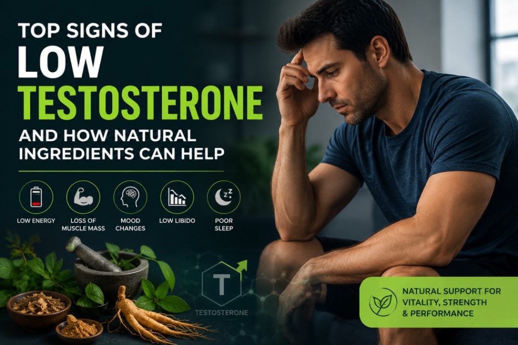 Top Signs of Low Testosterone : Testolift